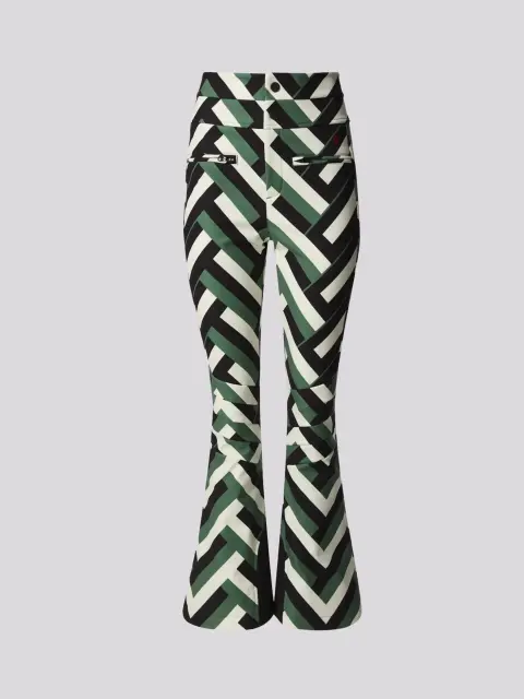 Calça Perfect Moment Aurora Hw Waffle Print Green