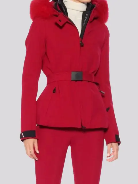 Jaqueta Moncler Bauges Pink Cherry