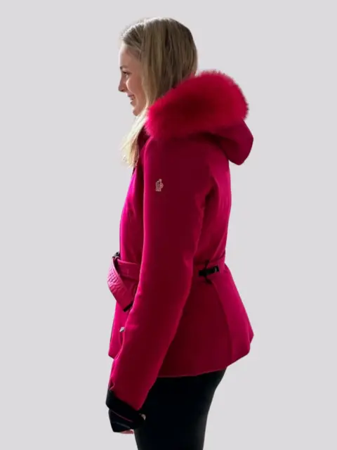 Jaqueta Moncler Bauges Pink Cherry
