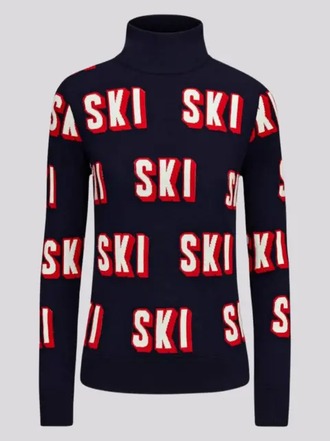 Tricô Perfect Moment 3D Ski Navy