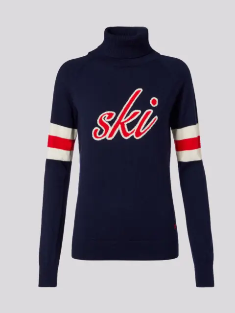 Tricô Perfect Moment Wool Ski Navy