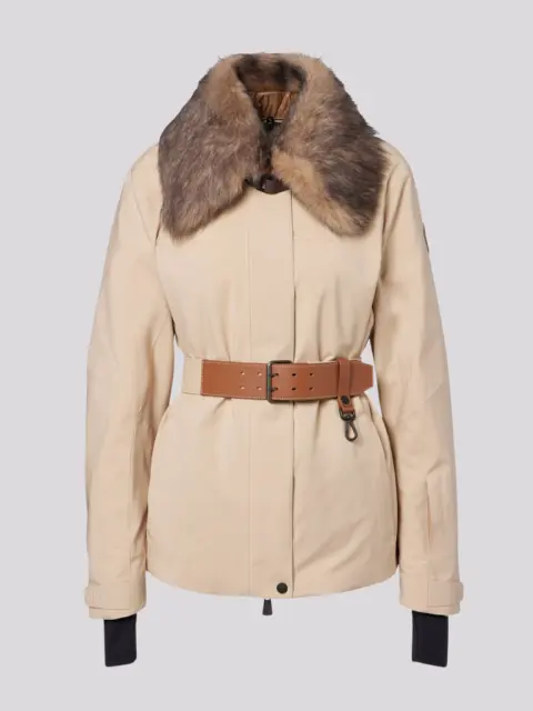 Jaqueta Moncler Hainets Beige