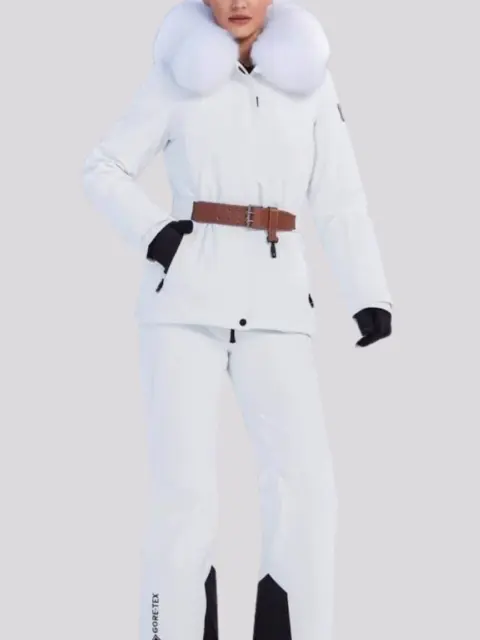 Calça Moncler Paded White