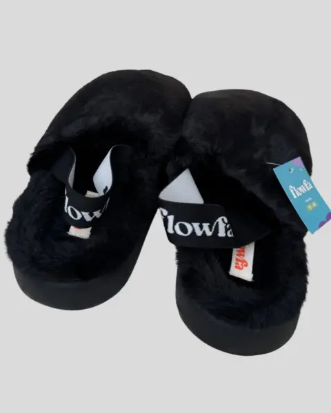 Pantufa Flowfa Ari Black 