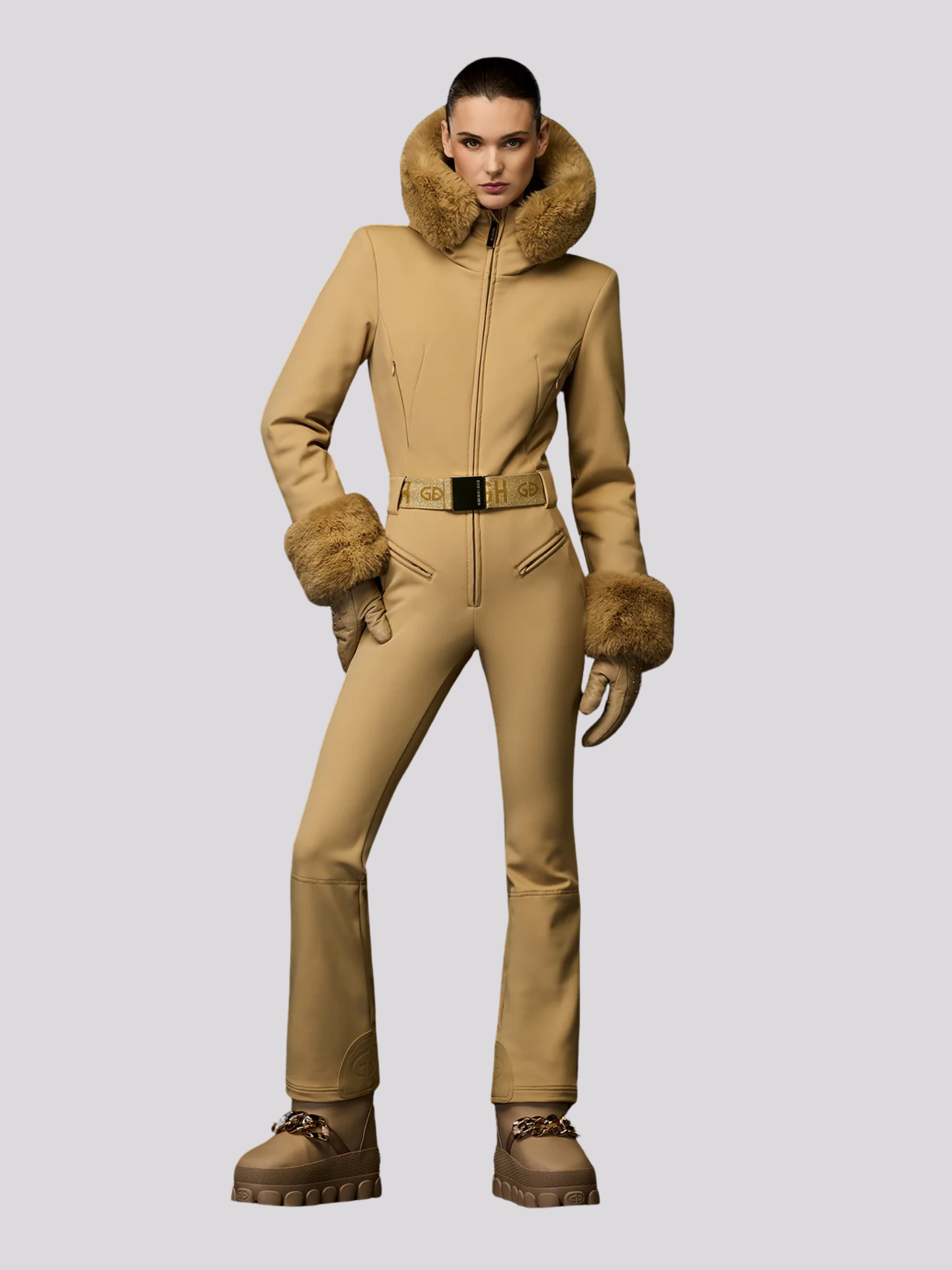 Macacão Goldbergh Vita Down Beige