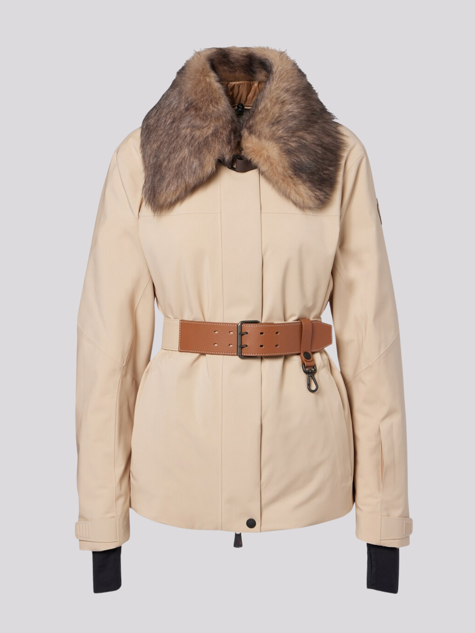 Jaqueta Moncler Hainets Beige