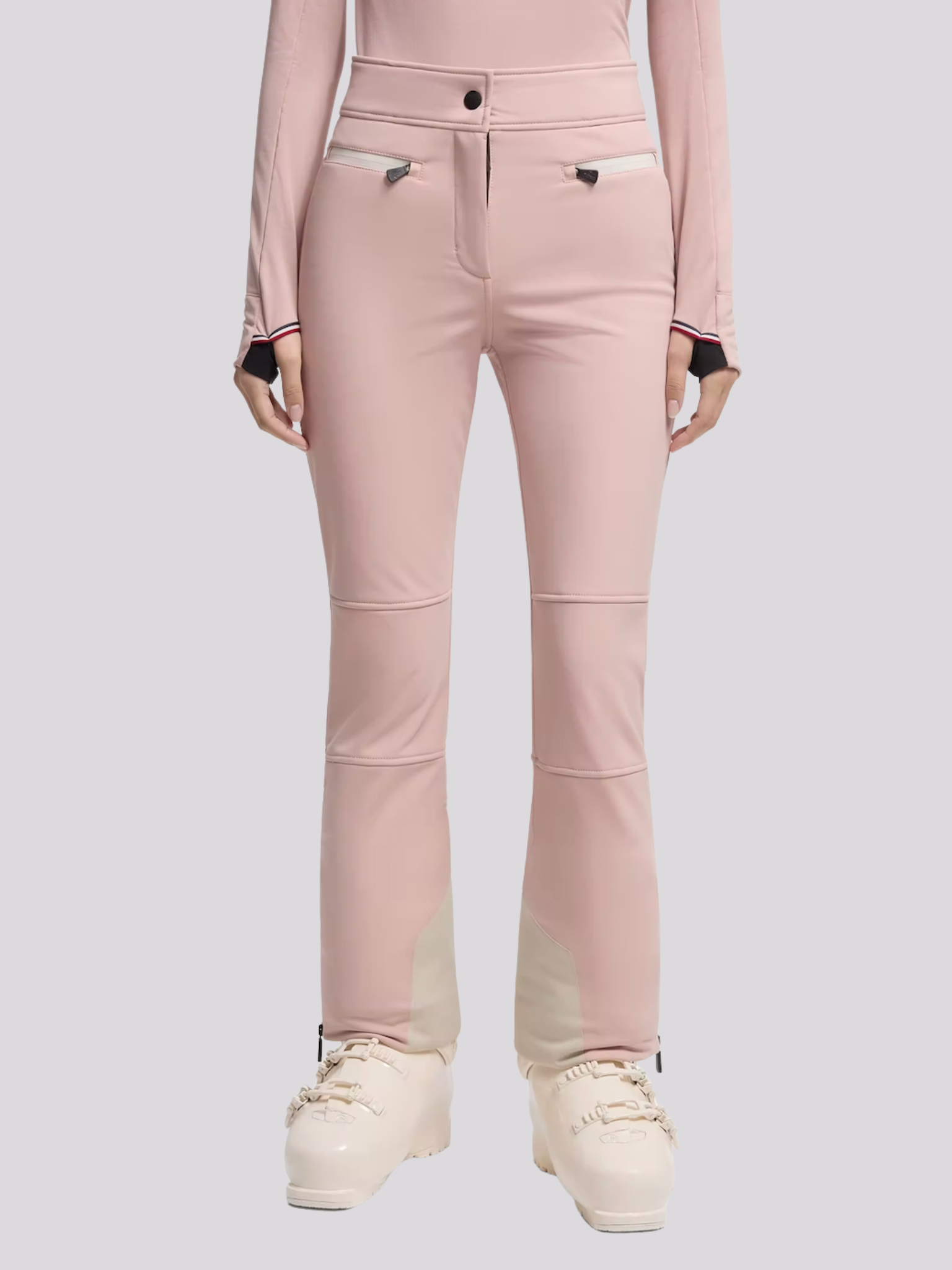 Calça Moncler Paded Baby Pink